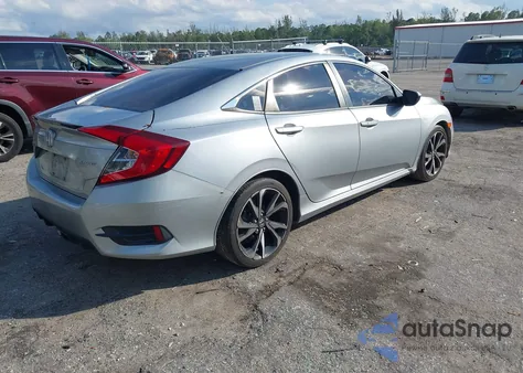 2020 Honda Civic Sport from USA, damaged, VIN 19XFC2F88LE003458